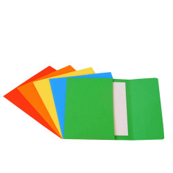 Cartellina a busta - 200 gr - A4 - cartoncino bristol - 5 colori assortiti - Starline - conf. 25 pezzi