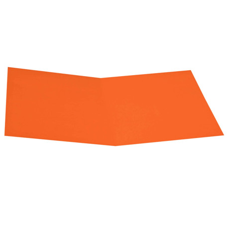 Cartellina semplice - 200 gr - A4 - cartoncino bristol - arancio - Starline - conf. 50 pezzi