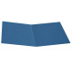 Cartellina semplice - 200 gr - A4 - cartoncino bristol - blu - Starline - conf. 50 pezzi