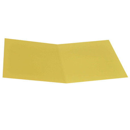 Cartellina semplice - 200 gr - A4 - cartoncino bristol - giallo sole - Starline - conf. 50 pezzi