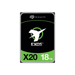 Seagate Exos X20 ST18000NM003D - HDD - 18 TB - interno - SATA 6Gb/s - 7200 rpm - buffer: 256 MB