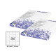 Etichette adesive - in carta - permanenti - 52,5 x 21,2 mm - 56 et/fg - 100 fogli - bianco - Starline