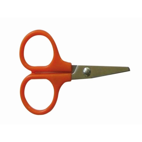 Forbici cm 9 manico ABS punta tonda, lame centimetri 9 in acciaio inox e punte arrotondate