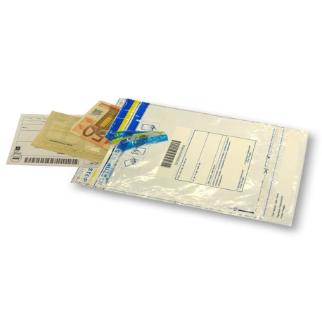 Busta di sicurezza - 16 x 22,5 cm - 70 micron - LDPE - Viva - conf. 50 pezzi