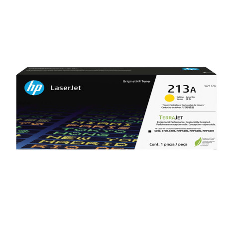Hp -  Toner originale LaserJet HP 213A - Giallo - W2132A - 3.000 pag