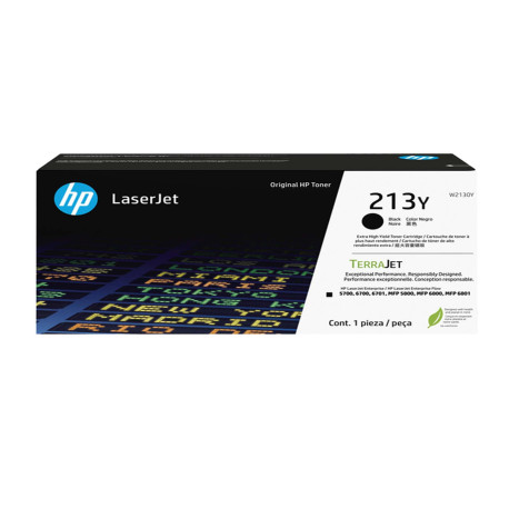 Hp -  Toner originale LaserJet HP 213Y - Nero - W2130Y - ad altissima capacità