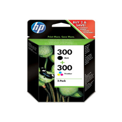Hp - Cartuccia ink originale - 300 - C/M/Y/K - CN637EE - C/M/Y 165 pag / K 200 pag