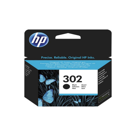 Hp - Cartuccia ink originale - 302 - Nero - F6U66AE - 190 pag