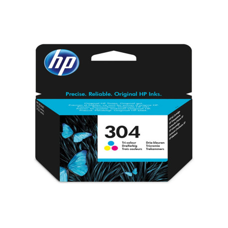 Hp - Cartuccia ink originale - 304 - C/M/Y - N9K05AE - 100 pag