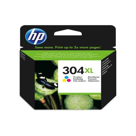 Hp - Cartuccia ink originale - 304XL - C/M/Y - N9K07AE - 300 pag