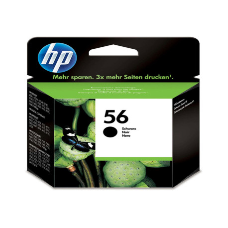 Hp - Cartuccia ink originale - 56 - Nero - C6656AE - 520 pag