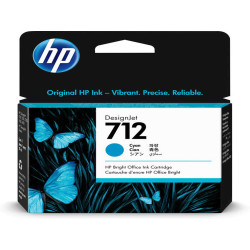 Hp - Cartuccia Ink originale - 712 - blu ciano - 3ED67A - 29 ml
