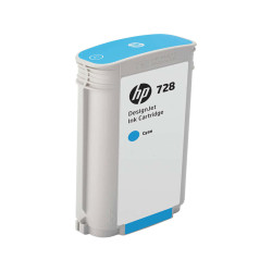 Hp - Cartuccia ink originale - 728 - Ciano -F9J67A - 130ml