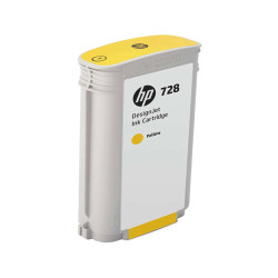 Hp - Cartuccia ink originale - 728 - Giallo - F9J65A - 130ml