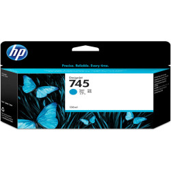 Hp - Cartuccia ink originale - 745 - Ciano fotografico - F9J97A - 130ml