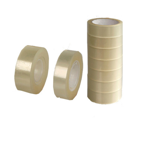 Nastro adesivo - 19 mm x 10 m - PP - trasparente - Starline - torre 8 rotoli