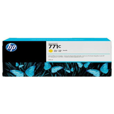 Hp - Cartuccia Ink originale - 771C - Giallo - B6Y10A - 775 ml