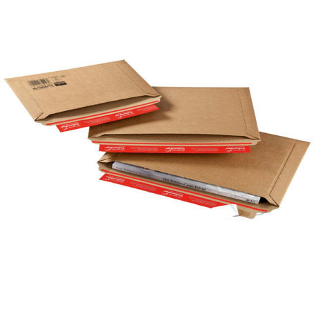Busta in cartone CP 015 F Flute - formato C4+ (360x250 mm) - altezza massima 50 mm - ColomPac