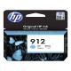 Hp - Cartuccia ink originale - 912 -  Ciano - 3YL77AE - 315 pag