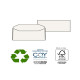 Busta Kami Gommata - senza finestra - 11 x 23 cm - 100 gr - carta riciclata FSC - bianco - Pigna Envelopes - conf. 500 pezzi