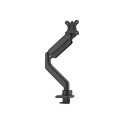 Neomounts DS70PLUS-450BL1 - Kit montaggio (desk mounting arm) - video full-motion - per curved LCD display - acciaio - nero - d