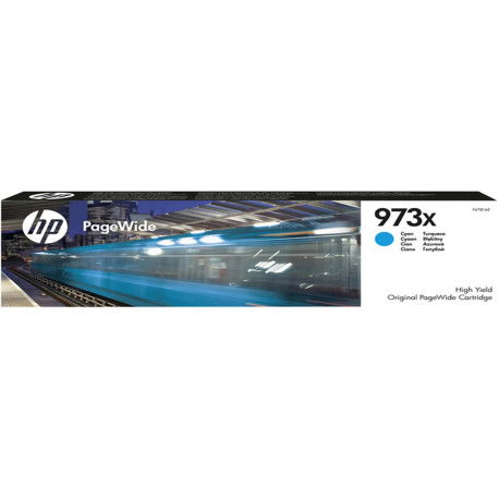 Hp - Cartuccia ink originale - 973X - Ciano - F6T81AE - 7.000 pag