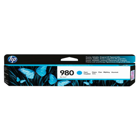 Hp - Cartuccia ink originale - 980 - Ciano - D8J07A - 6.600 pag