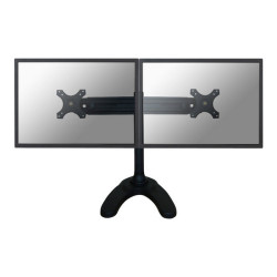 Neomounts FPMA-D700DD - Supporto - video full-motion - per 2 display LCD - nero - dimensione schermo: 19"-30" - supporto per sc