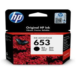 Hp - Cartuccia ink originale- 653 - nero - 3YM75AE - 360 pag