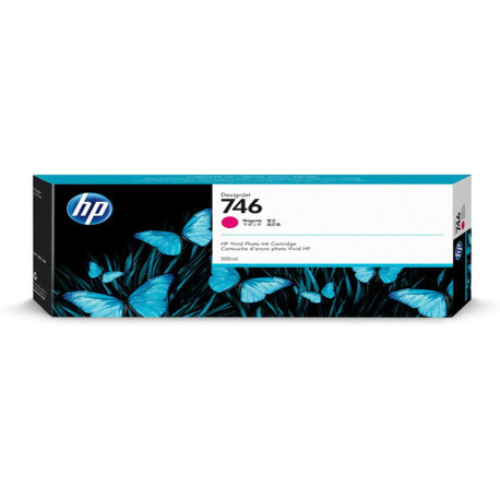 Hp - Cartuccia ink orignale - 746 - Magenta - P2V78A - 300ml