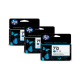 Hp - Conf. 3 Cartucce ink originale - 712 - Ciano - 3ED77A - 29 ml cad