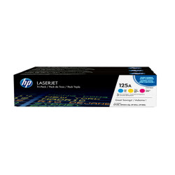 Hp - Confezione 3 Toner originale - 125A - C/M/Y - CF373AM - 1.400 pag cad