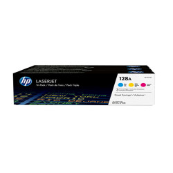 Hp - Confezione 3 Toner originale - 128A - C/M/Y - CF371AM - 1.300 pag cad