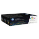 Hp - Confezione 3 Toner originale - 305A - C/M/Y - CF370AM - 2.600 pag cad