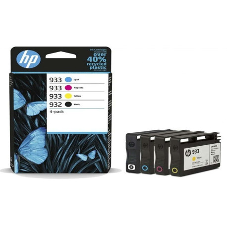 Hp - Confezione 4 inchiostri originale - Nero/Ciano/Magenta/Giallo - 6ZC71AE