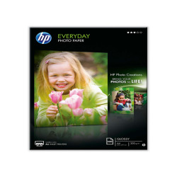 Hp - Confezione da 100 Fogli Carta originale fotografica lucida Hp Everyday - A4 - 210 x 297 mm - Q2510A