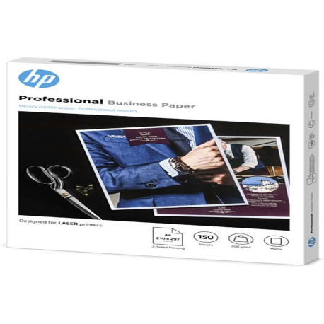Hp - Confezione da 150 fogli carta fotografica HP originale opaca professionale A4/210 x 297 mm - 7MV80A