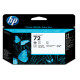 Hp - Testina di stampa originale - 72 - Grigio / Nero fotografico - C9380A - 1.430 pag