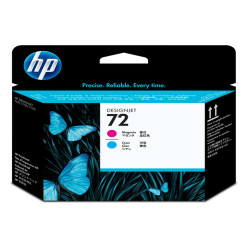 Hp - Testina di stampa originale - 72 - Magenta / Ciano - C9383A - 69 pag