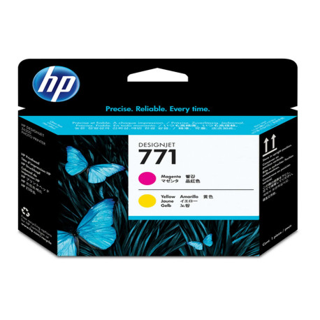 Hp - Testina di stampa originale - 771 - Magenta / Giallo - CE018A - 775 pag