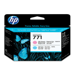 Hp - Testina di stampa originale - 771 - Magenta chiaro / Ciano chiaro - CE019A - 775 pag