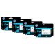 Hp - Testina di stampa originale - 771 - Nero opaco / Rosso cromatico - CE017A - 775 pag