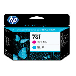 Hp - Testina originale- 761 - Magenta / Ciano - CH646A - 400 pag