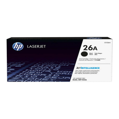 Hp - Toner originale - 26A - Nero - CF226A - 3.100 pag