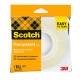 Nastro adesivo 508 -confezionato singolarmente -  19 mm x 33 m - PP - trasparente - Scotch - Conf. 8 rotoli