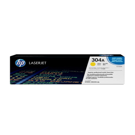 Hp - Toner originale - 304A - Giallo - CC532A - 2.800 pag