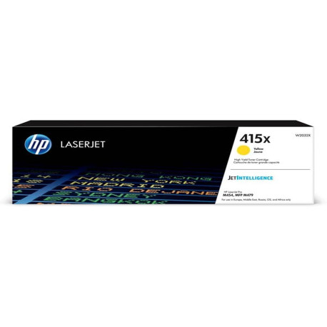 Hp - Toner originale - 415X - Giallo - W2032X - 6.000 pag