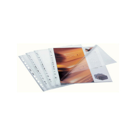 Buste aperte a L - con foratura universale - buccia - 22 x 30 cm - Favorit - conf. 50 pezzi