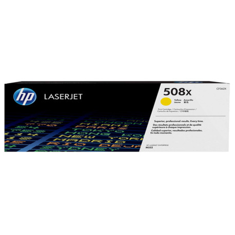 Hp - Toner originale - 508X - Giallo - CF362X - 9.500 pag