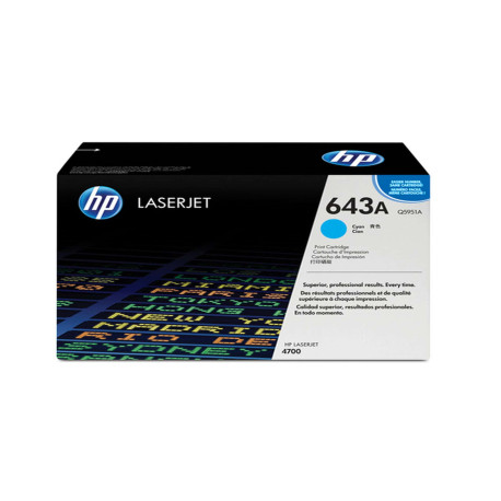 Hp - Toner originale - 643A - Ciano - Q5951A - 10.000 pag